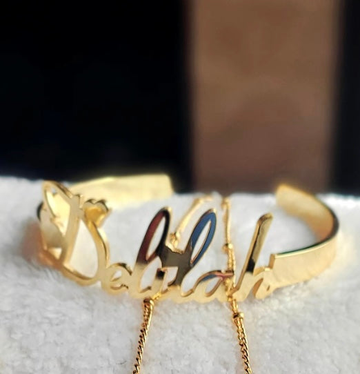 Nameplate Bangle